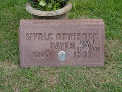 Myrle <I>Rothrock</I> Hayes 