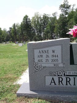Anne W “Ree” Arrington 
