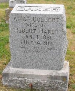 Alice <I>Colbert</I> Baker 