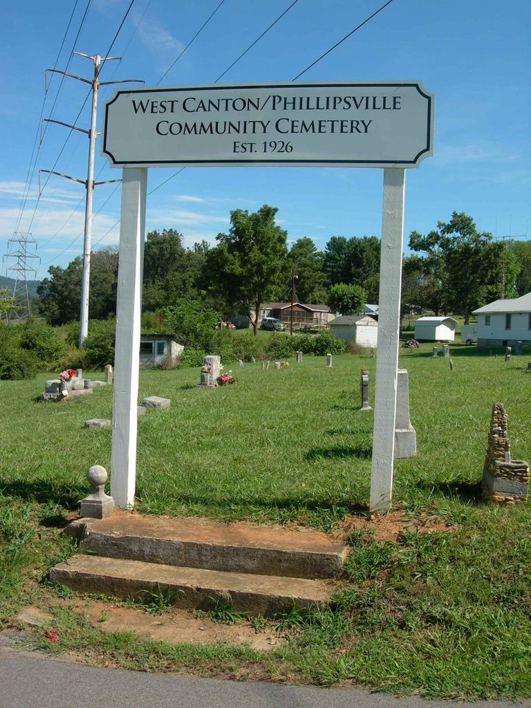 West Canton-Phillipsville Community Cemetery