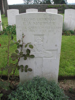 Second Lieutenant Edmund Alfred Mortimer 