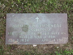 PFC Ashley H. Brockett Sr.