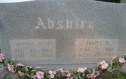 Sophia Jane <I>Jamison</I> Abshire 