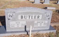 Hattie Susan <I>Wright</I> Butler 