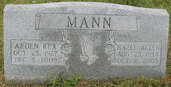 Hazel Christian <I>Allen</I> Mann 