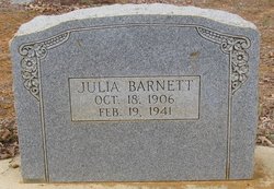 Julia Helen <I>Dickson</I> Barnett 