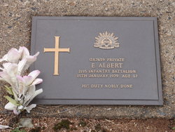 Private Edward Albert 