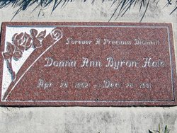 Donna Ann <I>Byron</I> Hale 
