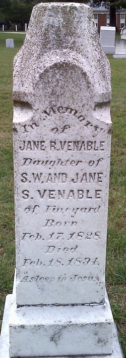 Jane R Venable 