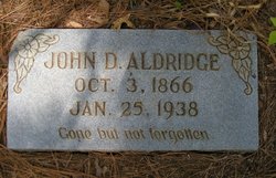 John Daniel Aldridge 