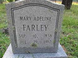 Mary Adeline <I>Spradlin</I> Farley 