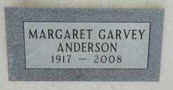 Margaret Gertrude <I>Garvey</I> Anderson 