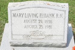 Mary Loving Eubank 