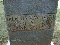 Aletha May <I>Dillon</I> Smith 