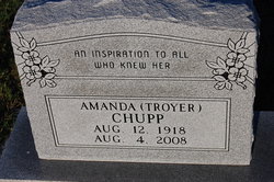 Amanda <I>Troyer</I> Chupp 