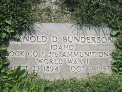 Arnold DeLoss Bunderson 