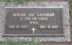 Bernie Lee “Lee” Lathrop 