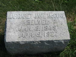 Margaret Jane <I>McCune</I> Belvel 