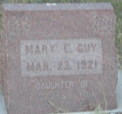 Mary ELizabeth Guy 