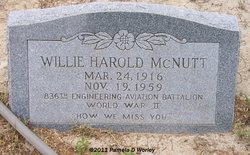 Willie Harold McNutt 