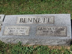 Geneva <I>Crump</I> Bennett 