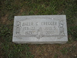 Hallie G <I>Phipps</I> Cregger 