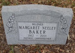 Margaret Houston <I>Neeley</I> Baker 