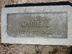 Albert “Abb” Carrell 