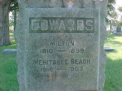 Mehitable <I>Beach</I> Edwards 