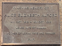 Alice Elizabeth Alford 