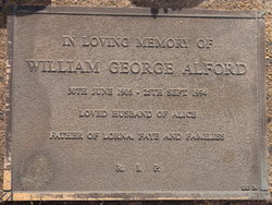 William George Alford 