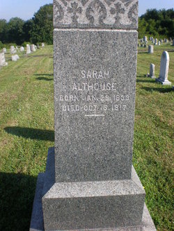 Sarah <I>Kindig</I> Althouse 