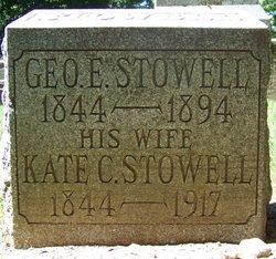Kate <I>Clingman</I> Stowell 