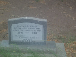 Unmarked Burials Memorial 