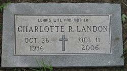 Charlotte Rae <I>Stanley</I> Landon 