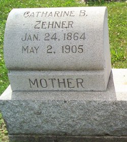 Catharine B <I>Houser</I> Zehner 