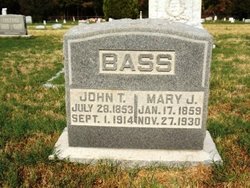 Mary Jane <I>Terry</I> Bass 