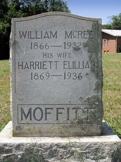 Harriett Elillian <I>Allison</I> Moffitt 