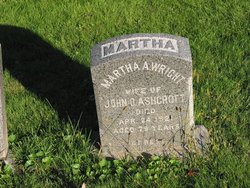 Martha Ann <I>Wright</I> Ashcraft 