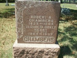 Elizabeth Dickey <I>Henry</I> Chambers 