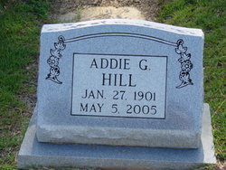 Addie G Hill 
