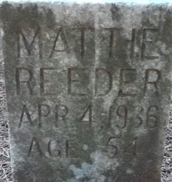 Mattie Reeder 