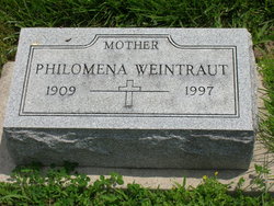 Philomena A. <I>Leising</I> Weintraut 
