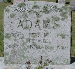 Annie B. <I>Keane</I> Adams 