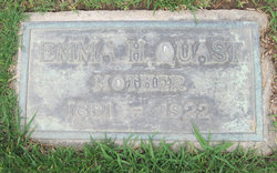 Emma B. <I>Harryhousen</I> Quast 