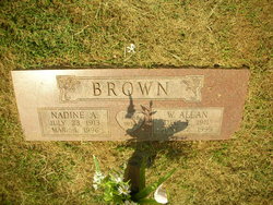 Nadine A. <I>Fonda</I> Brown 