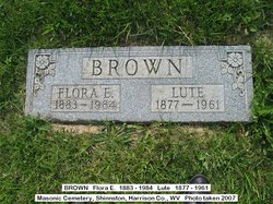 Flora Maude <I>Elliott</I> Brown 