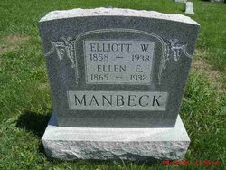 Ellen Elizabeth <I>Worley</I> Manbeck 