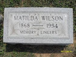 Matilda <I>Perry</I> Wilson 