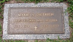 Marie A Dietrich 